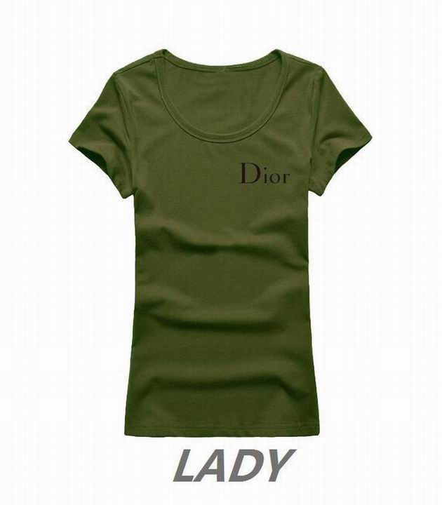 Dior short round collar T woman S-XL-014